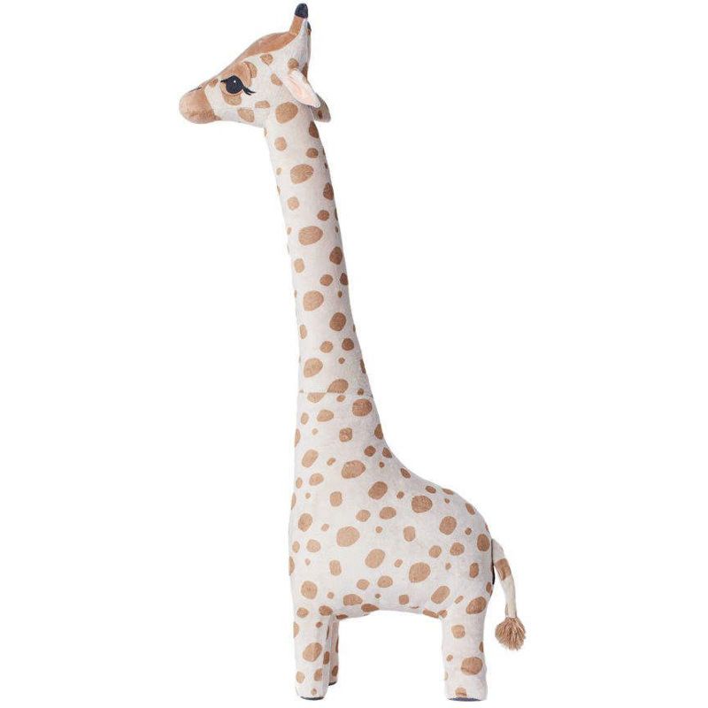 Ins Nordic Style Children's Plush Animal Doll Toy Cartoon Giraffe Baby Plush Toys Soothe