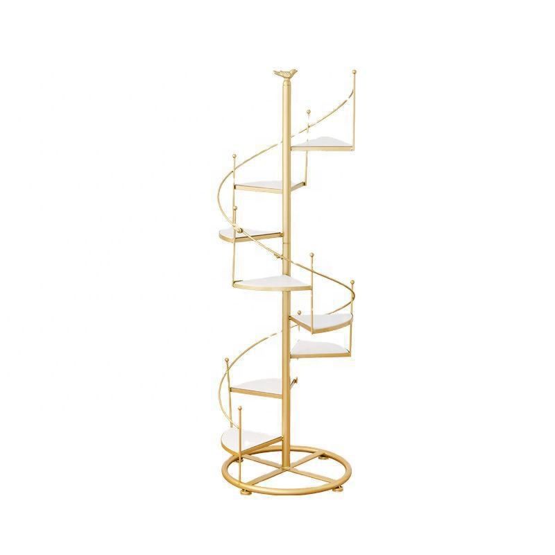 Iron Succulent Plants Rack Indoor Flower Box Storage Shelf Balcony Living Room Multi-Layer Metal Flower Rack