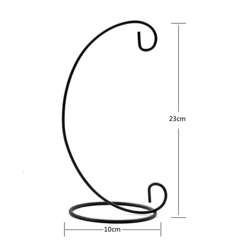 Iron Wedding Candle Holder Moroccan Candlestick Glass Ball Hanging Bracket Stand Dh3988