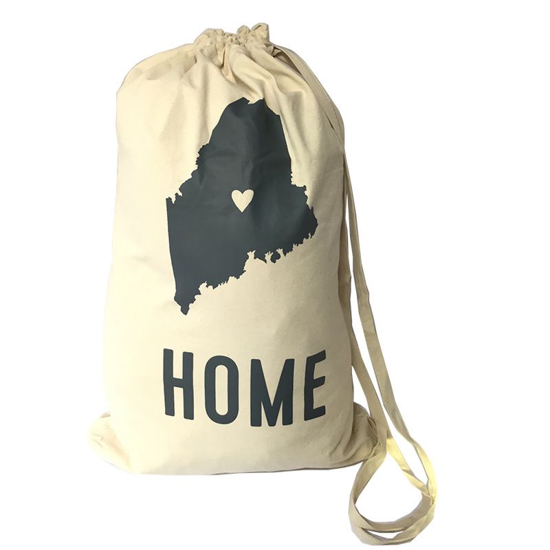 Jumbo Large Durable Eco Cotton Drawstring Laundry Wash Bags for Home and Hotel