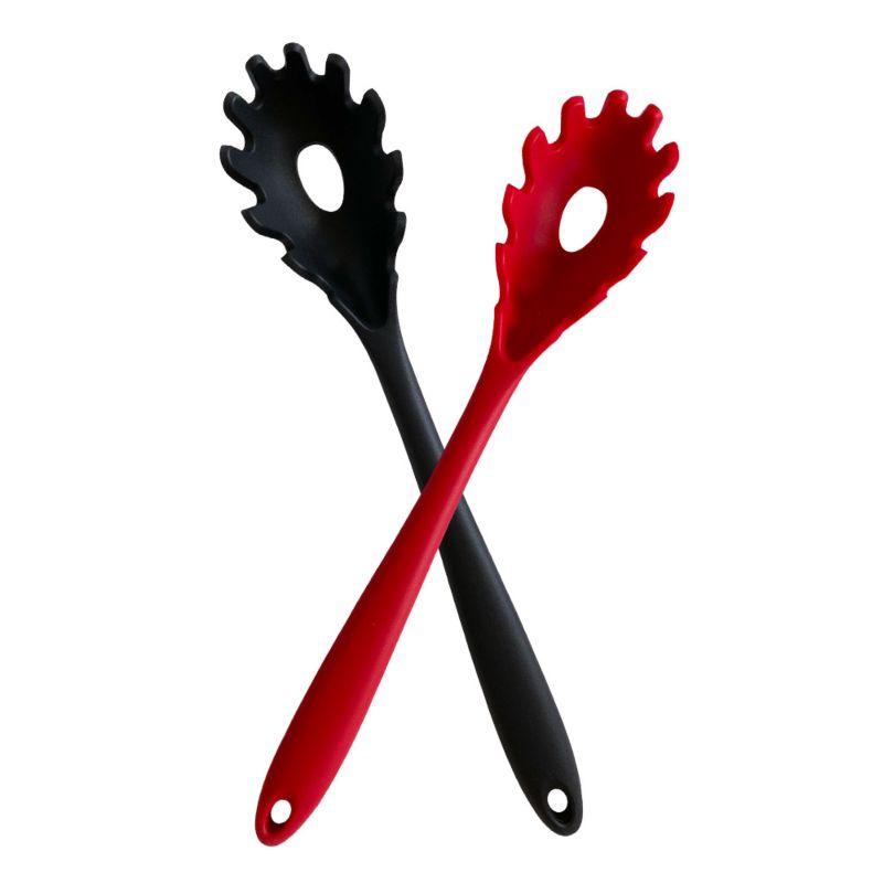 Kitchenware Spaghetti Spoon Silicone Pasta Spoon Egg Fishing Noodle Spoon Pasta Claw