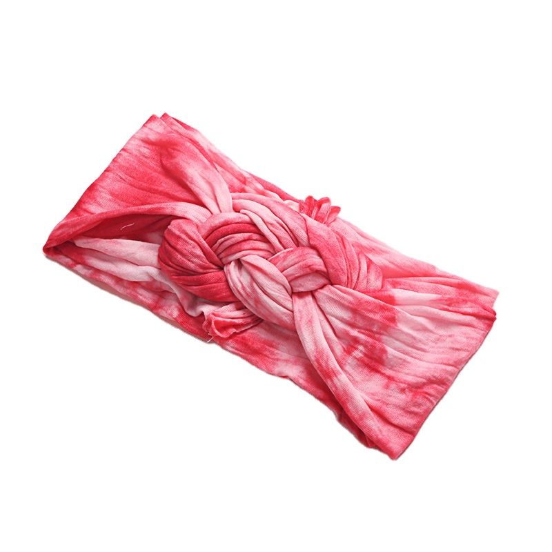 Knot Headband Turban Tie Dye Nylon Headband