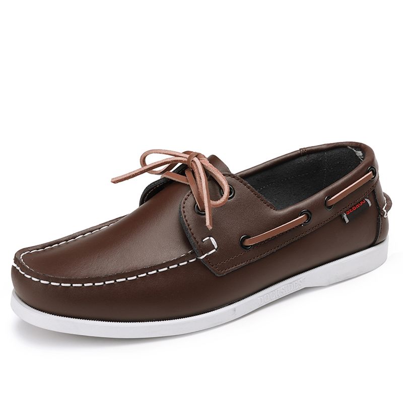 Lace up Flat Business Shoes Luxury Designer Shoes Men Leather Dress Shoes