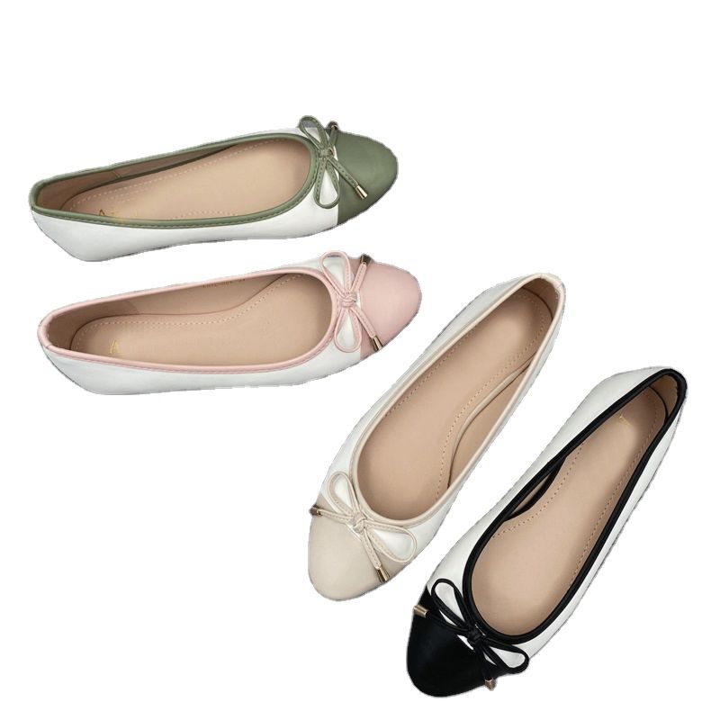 Ladies Simple Soft Petite Flat Ballerina Women Popular Pump Shoes