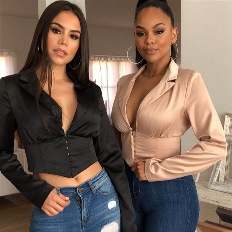 Lb1047 Design Ladies Formal Women Crop Tops