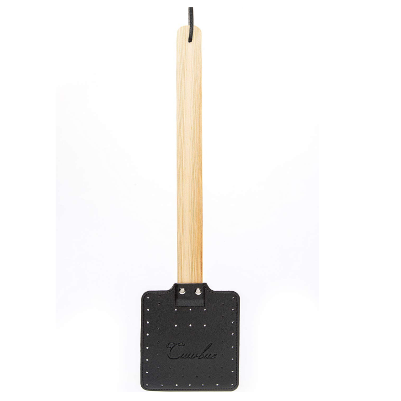 Leather Fly Swatter Heavy Duty Flyswatter Durable Wooden Handle Rustic Fly Swatter