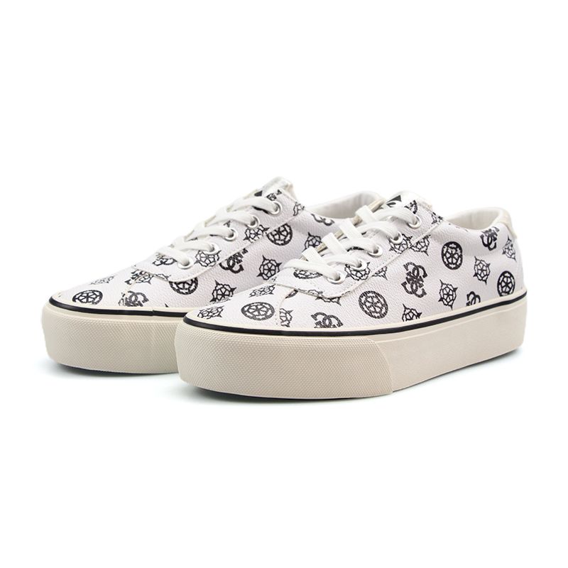 Leopard Printing Pu Skateboard Shoes Walking Style Shoes Sneakers Men's Sneakers