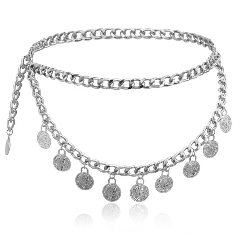 Luxury Boho 18K Gold-Plated Body Belly Jewelry Chain Beach Belt Women's Belt Chain