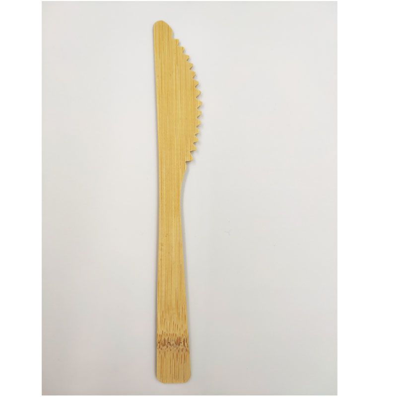 Luxury Christmas Design Bamboo Disposable Knife