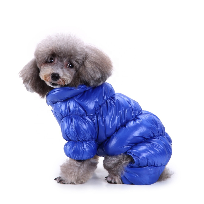 Luxury Fashionable Dog Clothes Waterproof Zipper Pet Jacket Puppy Cotton Coat Clothing