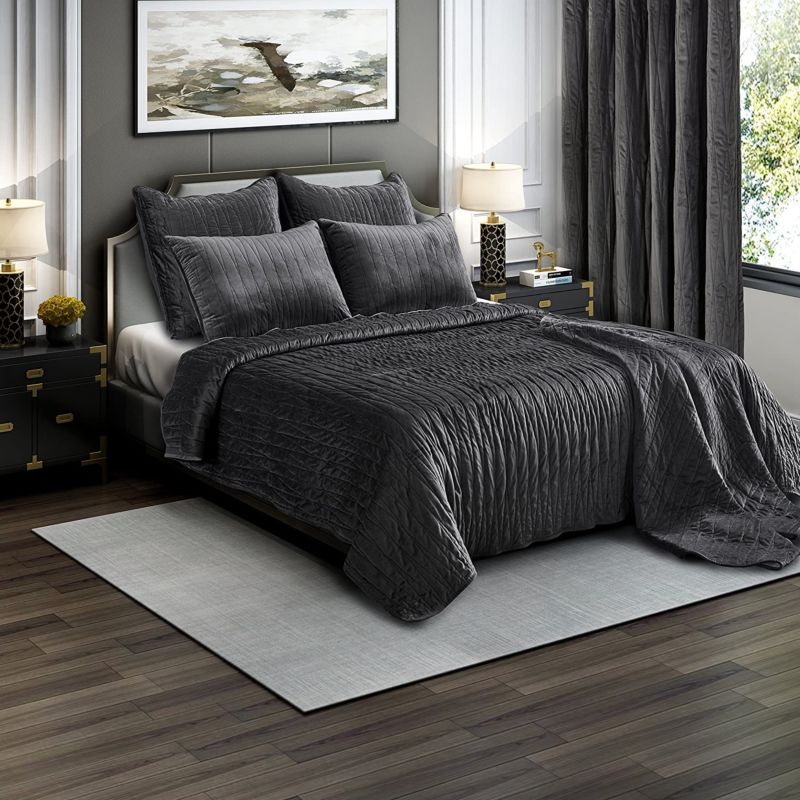 Luxury Hotel Home Comforter Sets 100% Polyester Shell Bedsheet Duvet Cover