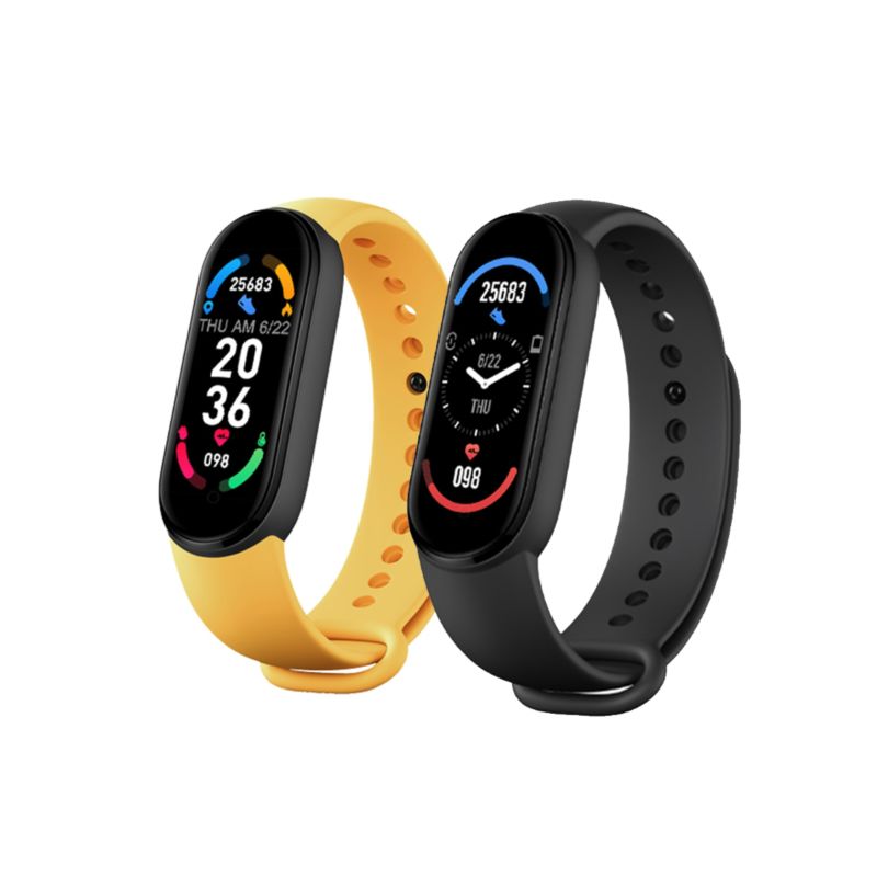 M6 Sport Smart Watch Men Watch Wristband Fitness Tracker Women Smartwatch Play Music Bracelet Smartband for Android Ios