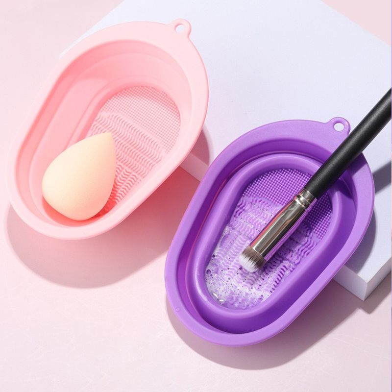 Makeup Brush Silicone Cleaning Pad Makeup Brush Washing Tool Cleaning Mat