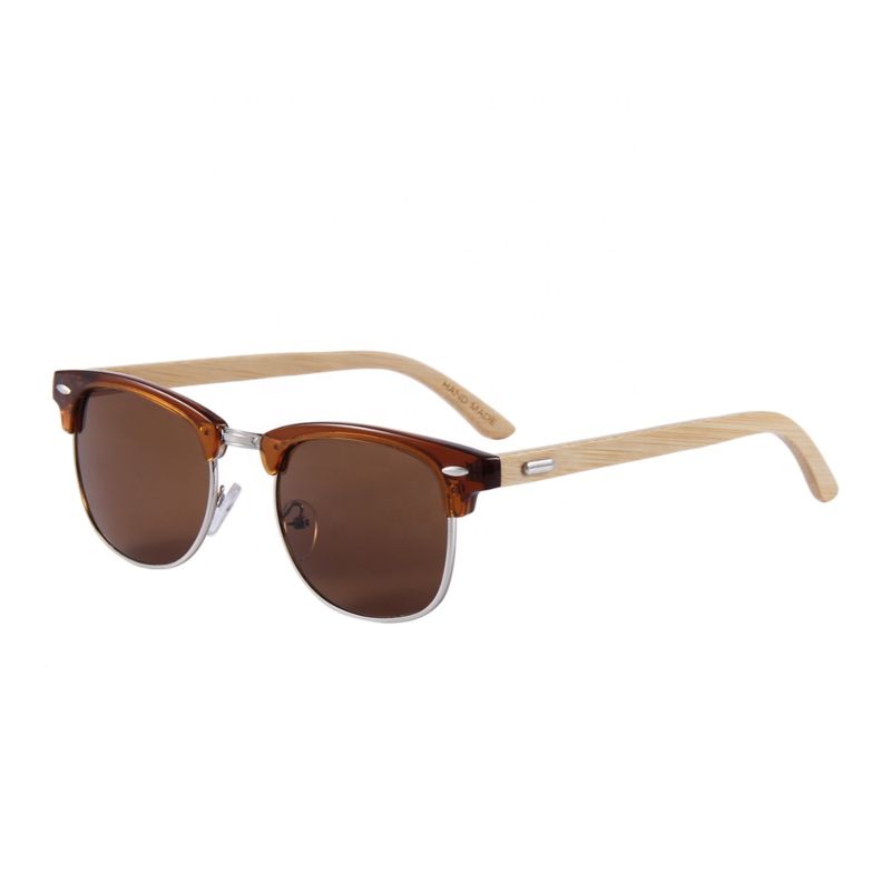 Men Bamboo Sun Glasses Women Original Wood Glasses Oculos De Sol Masculino