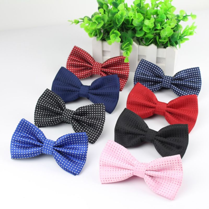 Men Formal Cotton Bow Tie Mens Classical Dot Bowties Women Colorful Butterfly Wedding Party Bowtie Tuxedo Ties