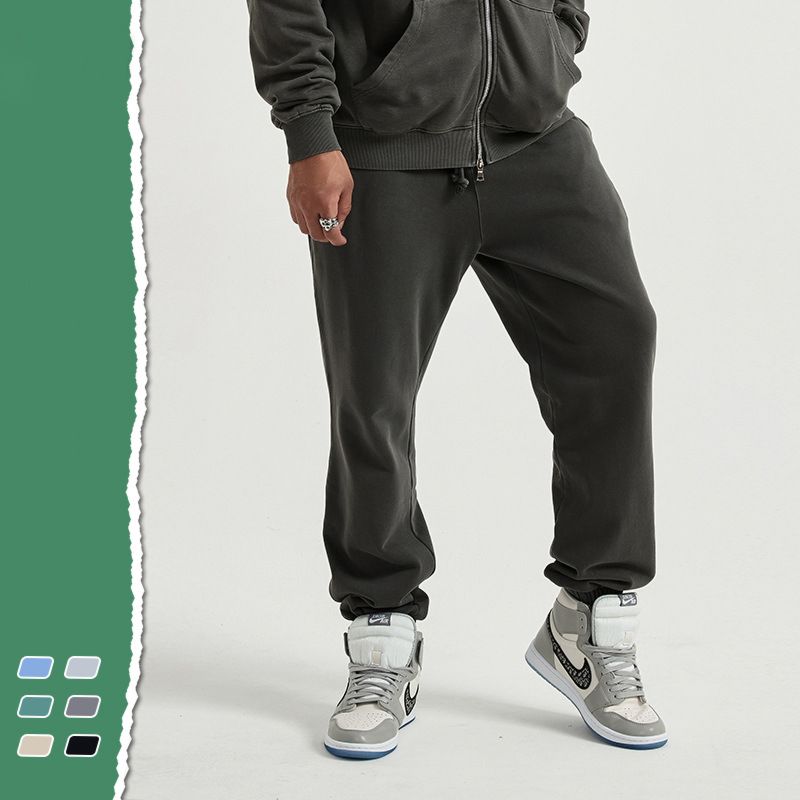 Men Male Autumn Soft Cotton Fabric Sweatpants