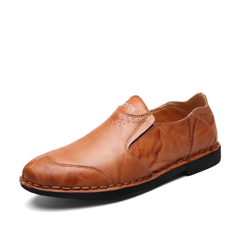 mens flat sole driving shoes