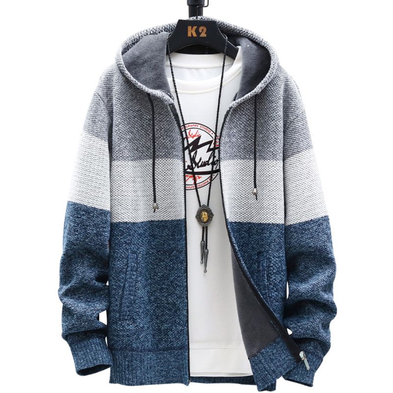 Men's plus Size Hoodie Sweaters Jacket Designers Zip up Wool Men's Knit Sweaters