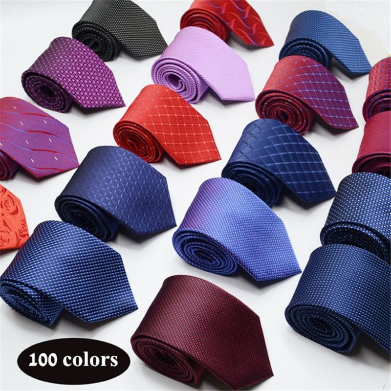 Men's Polyester Striped Neck Tie For