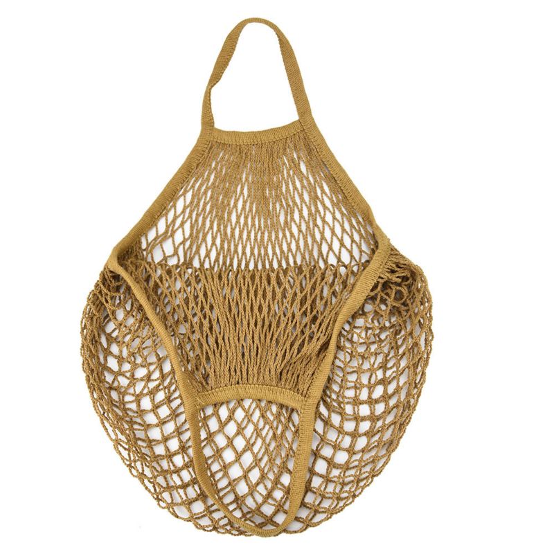 Mesh Net Turtle Bag String Shopping Bag Reusable Fruit Storage Handbag Women Shopping Mesh Bag