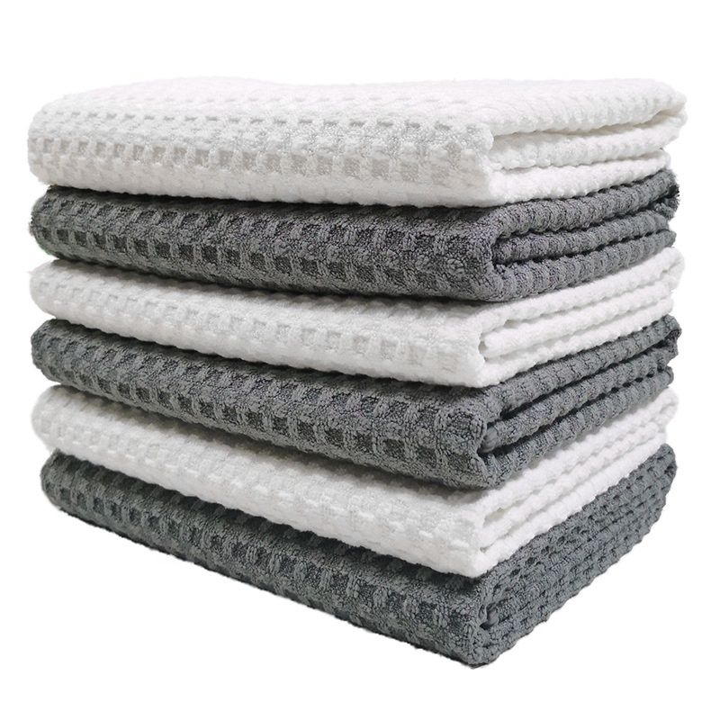 Microfiber Big Waffle Weave Towel Deep Cleaning Cloths Golf Towel