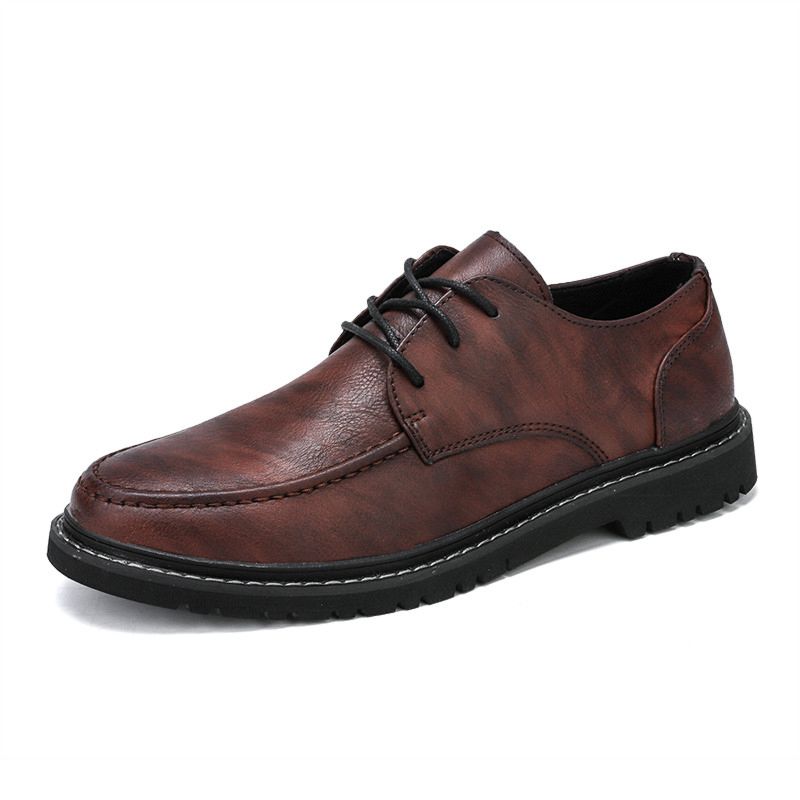 Microfiber Leather Shoes Formal Business Wedding Shoes Casual Loafers Men's Dress Shoes