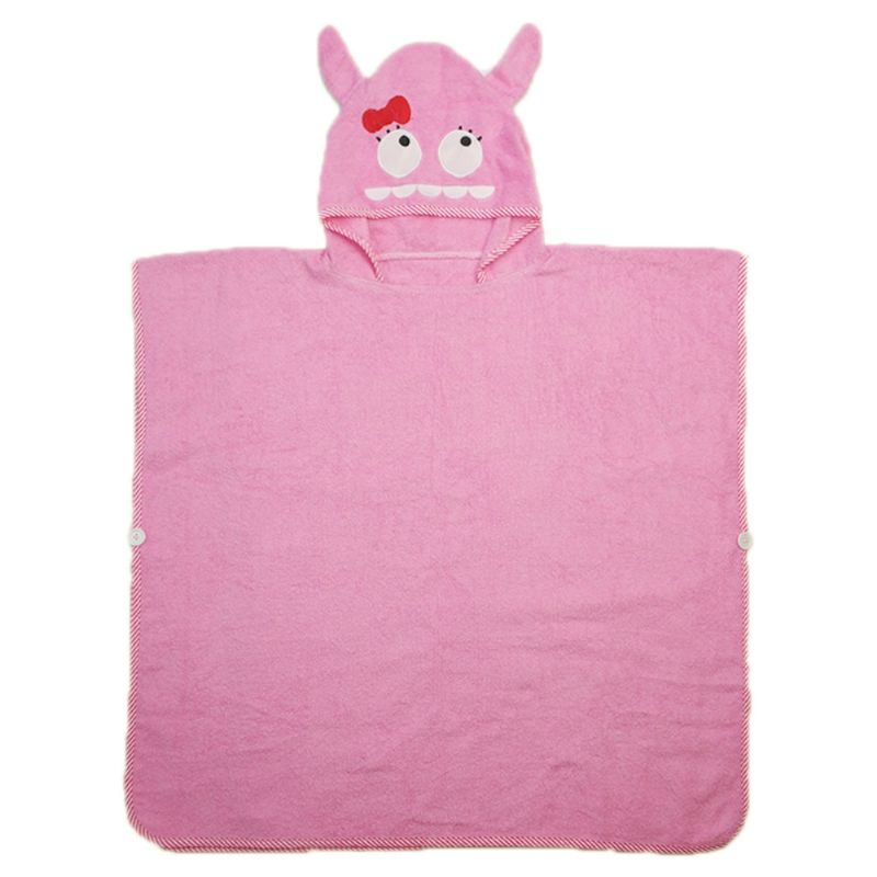 Microfiber Printed Beach Hooded Towel Kids Bath Towel Unicorn Towel