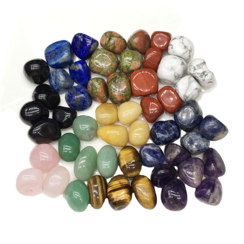 Crystal tumbled stone