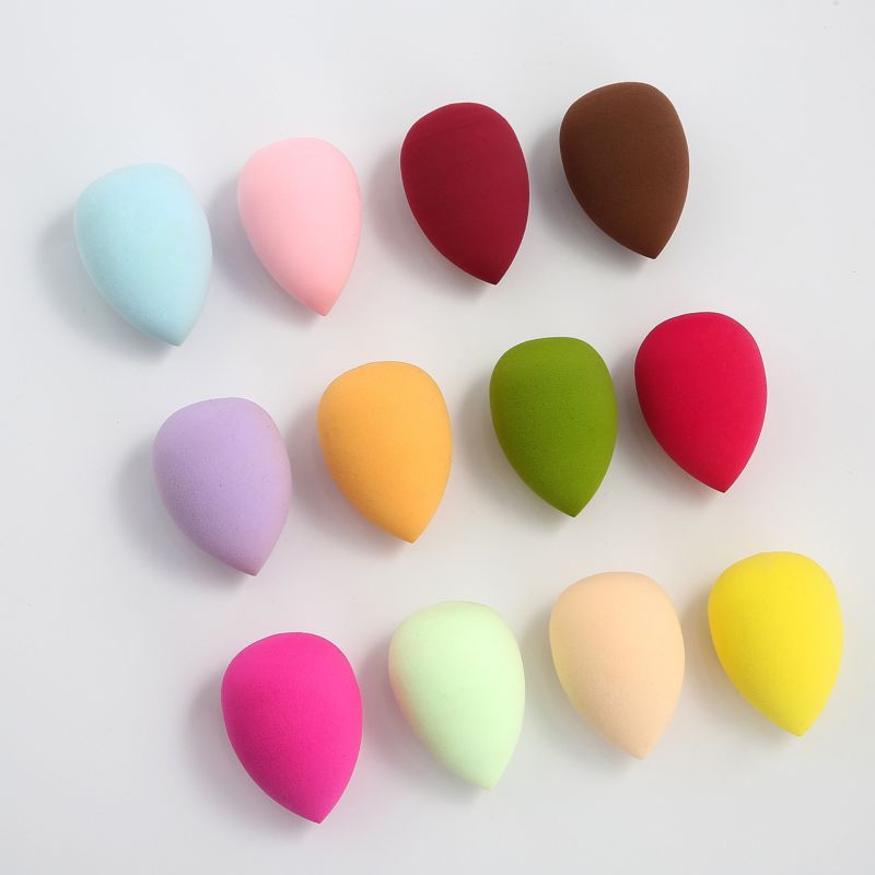 Moq 1Pcs Cosmetic Puff Women's Makeup Foundation Sponge Water Drop Shape Beauty Egg Makeup Blender Cosmetic Puff Makeup Sponge