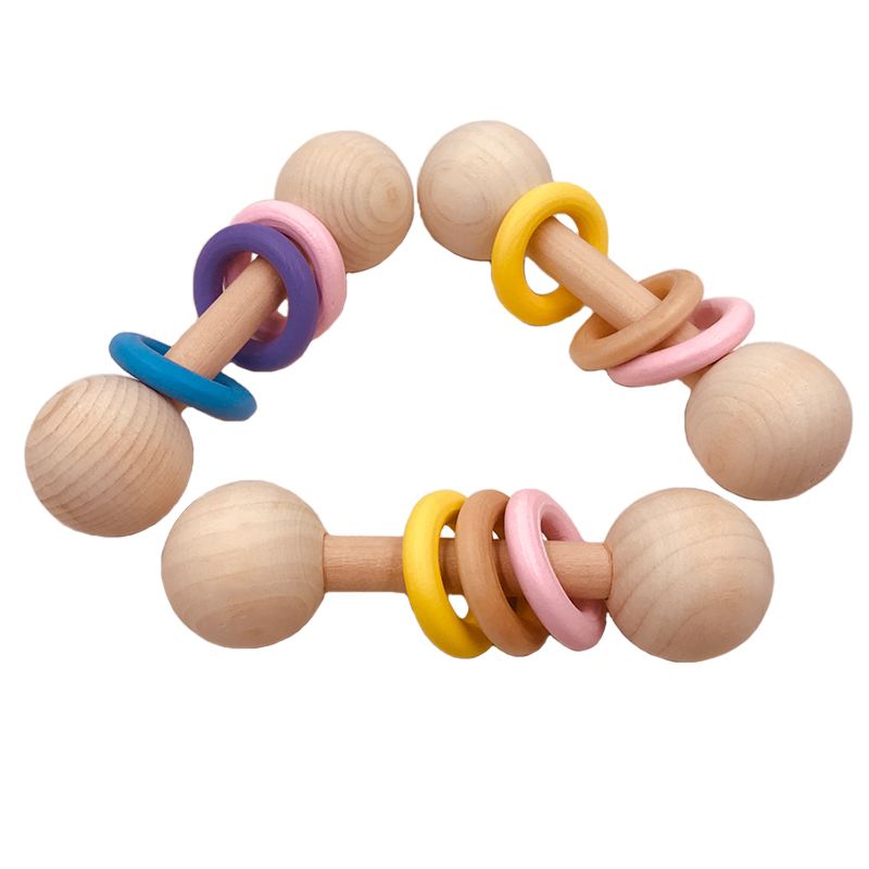 Wooden Rattle Teether