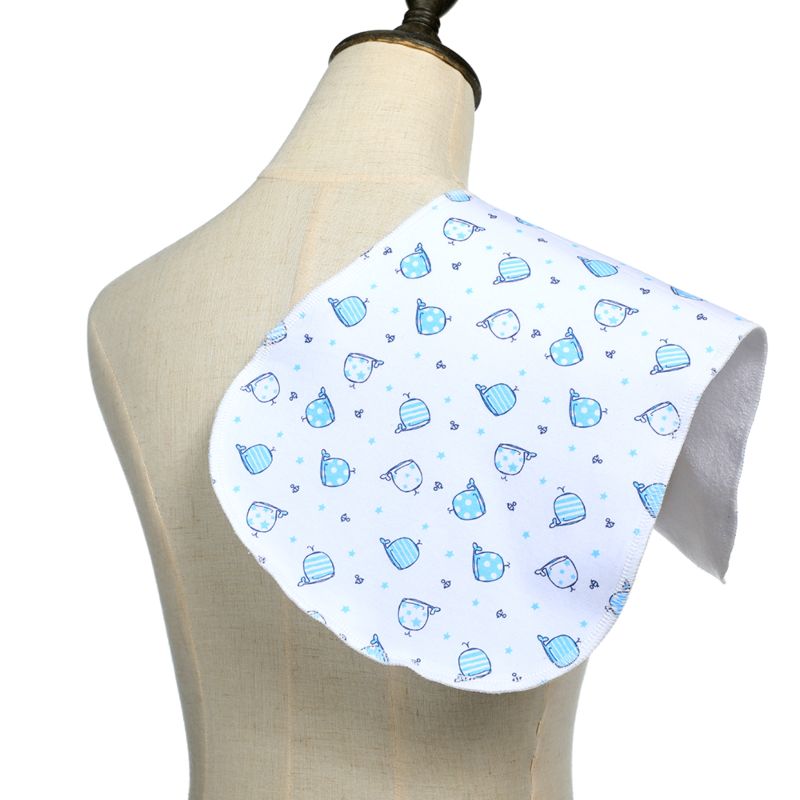 Muslin Cotton Triple Layer Baby Burp Cloth Extra Soft & Absorbent Perfect for Teething and Drooling Babies