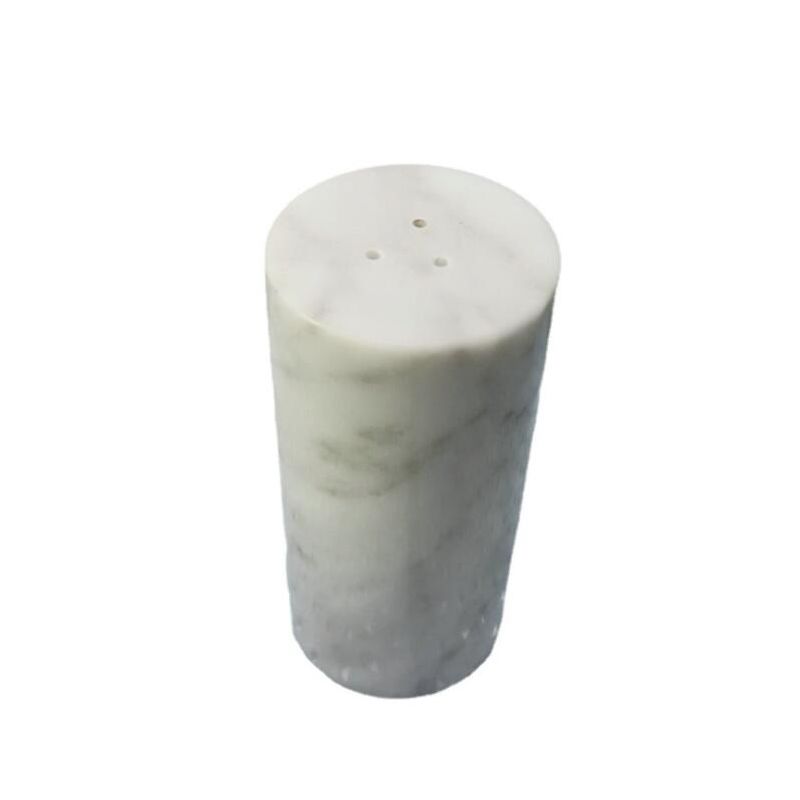 Natural Stone Marble Spice Jar Seasoning Shaker Utensils Spice & Pepper Shakers