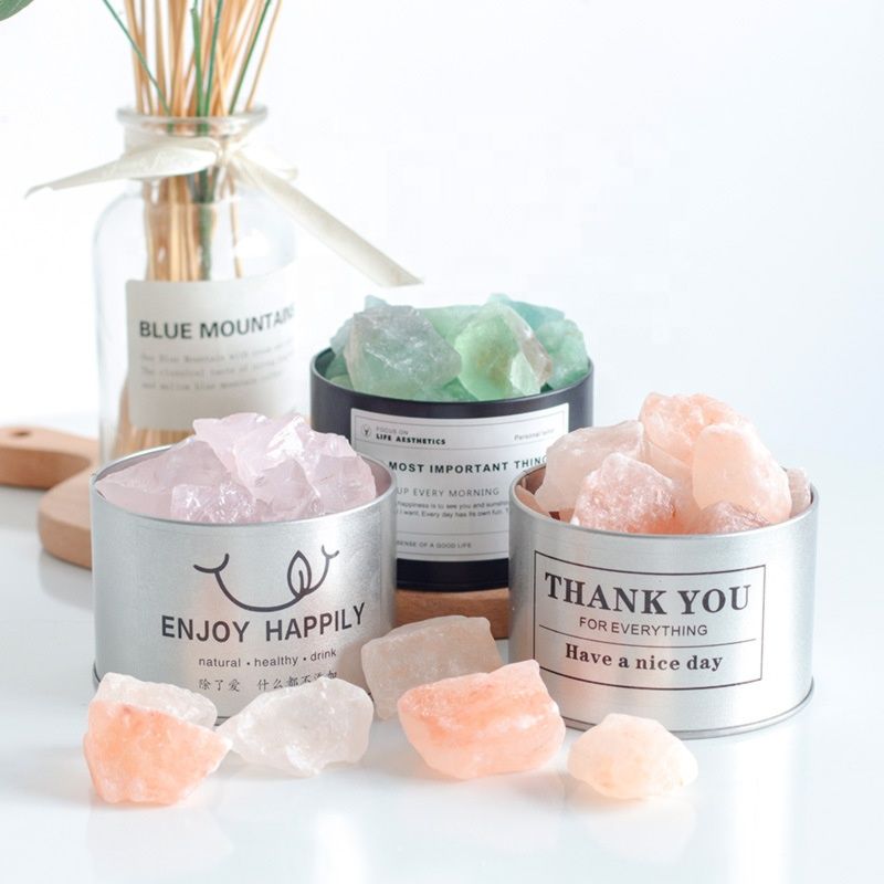 Natural Stones Rose Quartz Essential Oil Crystal Aroma Stone Diffuser Crystals Healing Stones