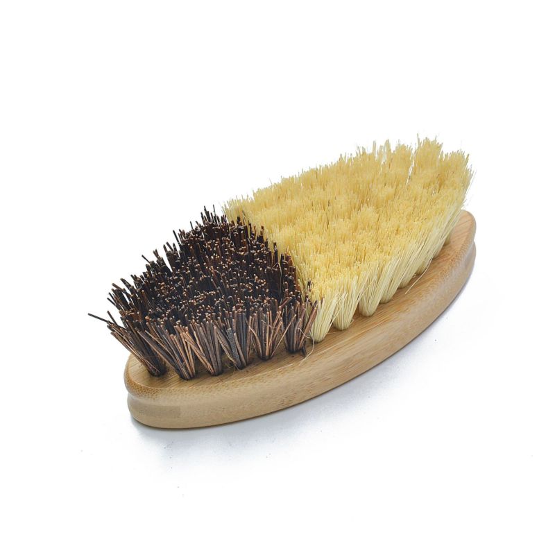 Natural Wooden Vegetable Cleaning Brush Dish Brush for Kitchen