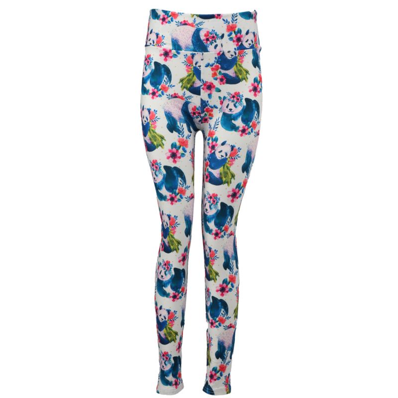 Non See through 230Gsm Thick Women Tights Ladies Everyday Casual Wear High Waist Yoga Band Cute Panda Leggings
