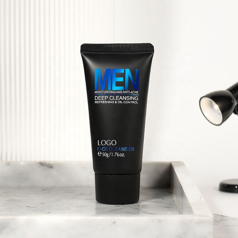 Oil Control Moisturizing Face Wash for Men Skin Care Daily Men Facial Cleanser for Oily Skin