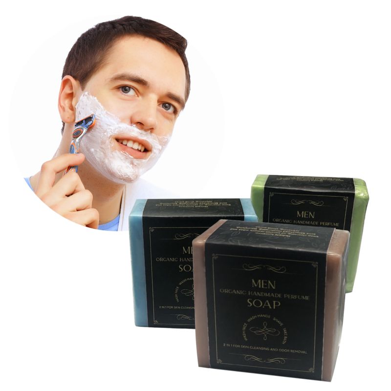 Omy Lady Male Shaving Cream Classic Shaving Soap Natural Handmade Beauty Face Soap