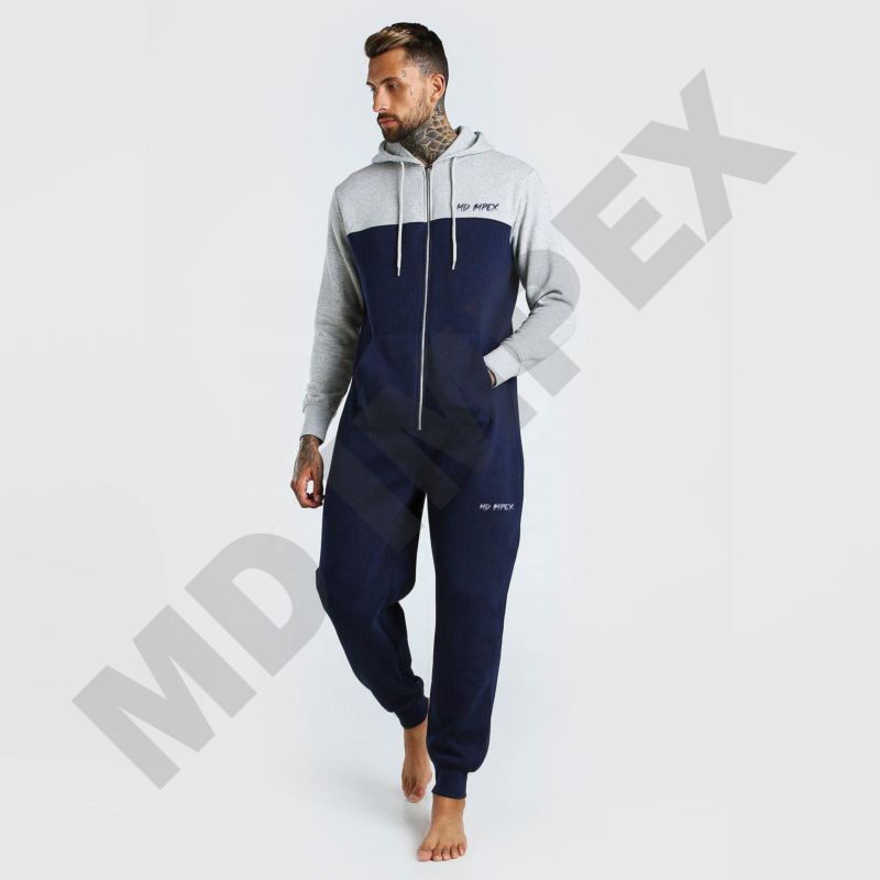 Onesie - Men's Adult Male Jumpsuit for Mens Pajamas Made by Marajdin Impex