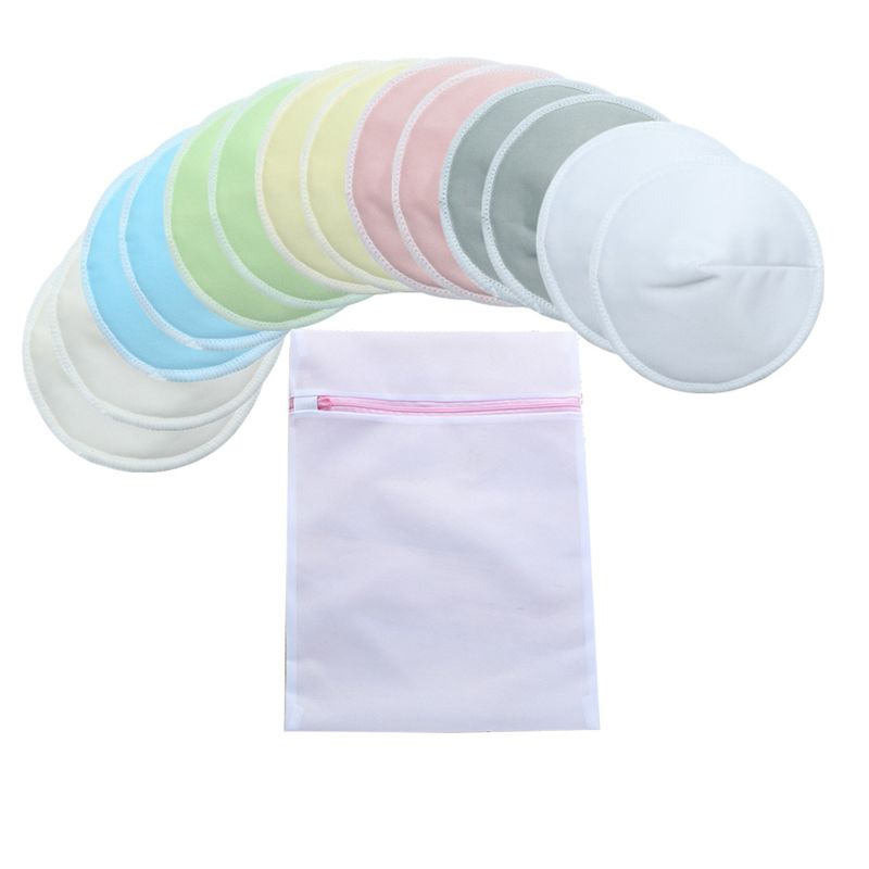 Organic Bamboo Soft Breast Nursing Pads with Laundry Bag
