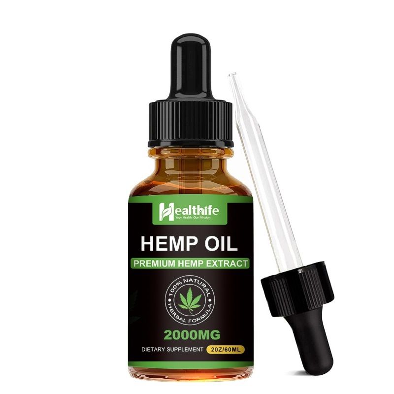 Organic Certified Hemp Extract Hemp Seed Oil