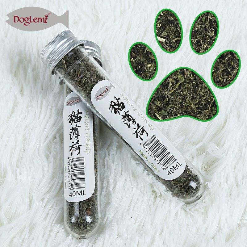 Organic Fresh Powder Catnip Powder Catnip Stick Ball Bottle Herb Toys