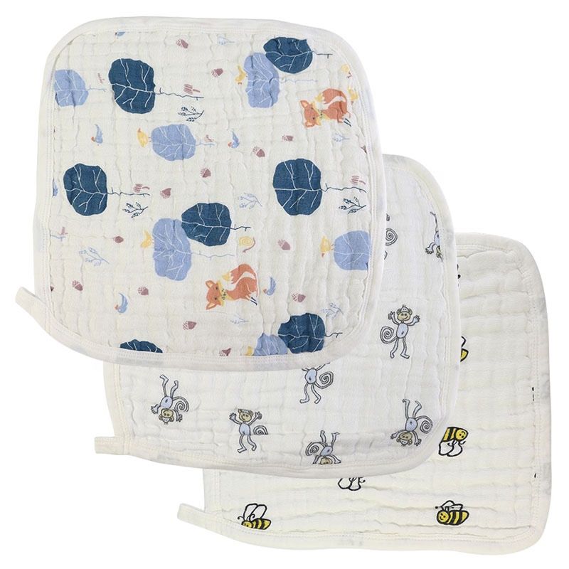 Organic Muslin Face Cloth Baby Muslin Cleansing Cloth Facial Towel