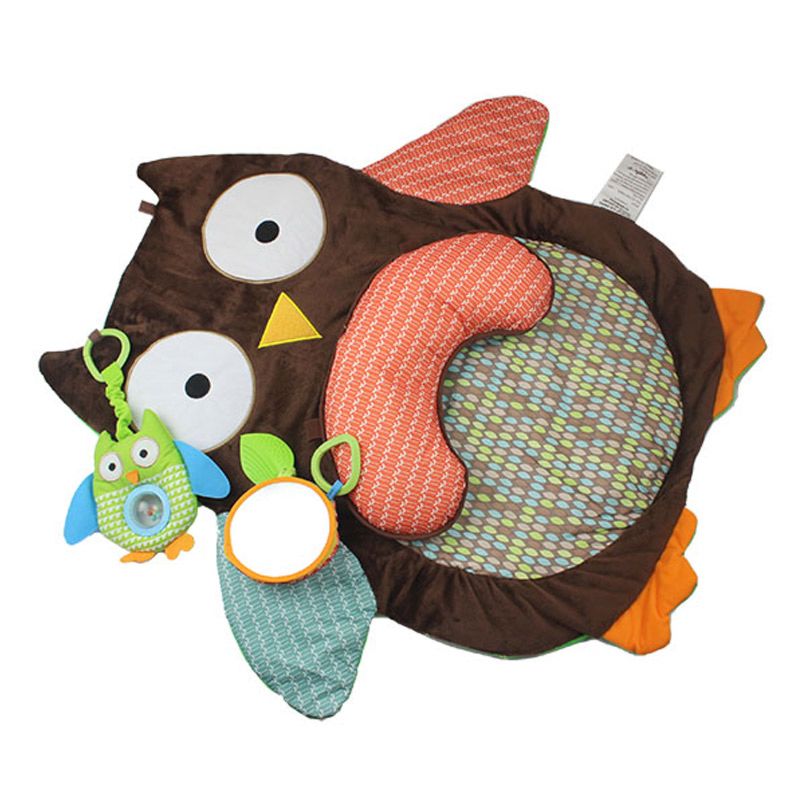 Owl Gym Play Mat with Pillow