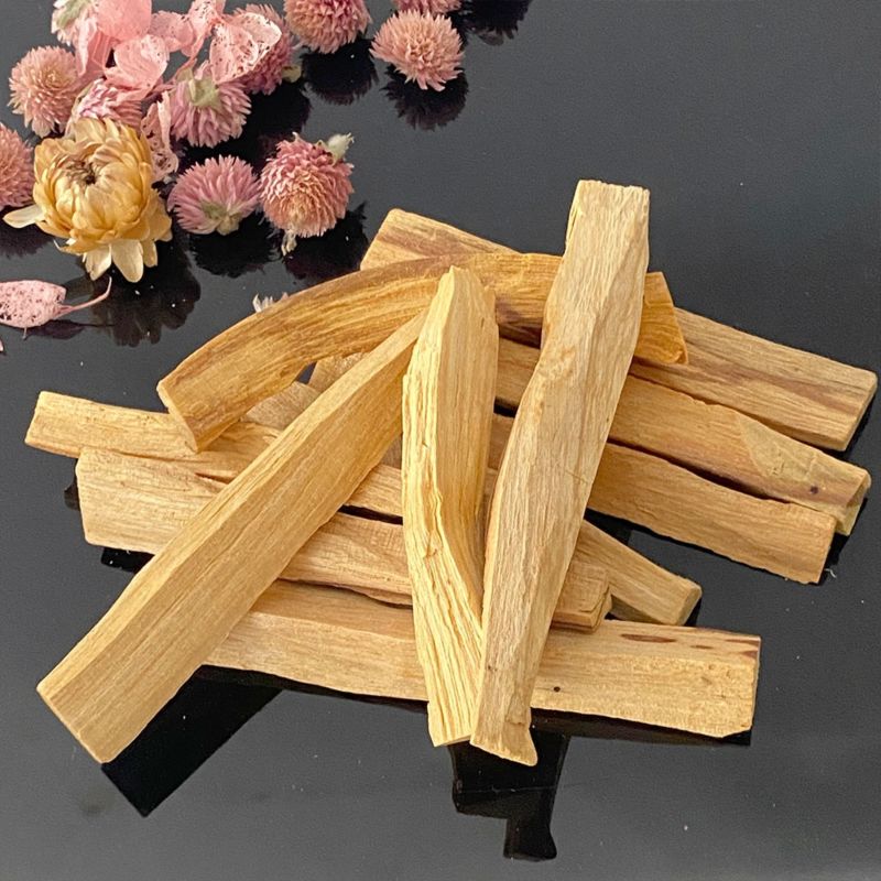 Palo Santo Wood Stick Incense for Aromatherapy - 100 units inside each bag