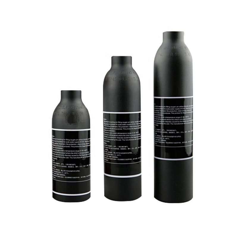 Pcp Paintball Hpa Tank 0.35L 0.45L Bottle 3000Psi Pcp Air Gun Co2 Gas Aluminum Cylinder with Regulator