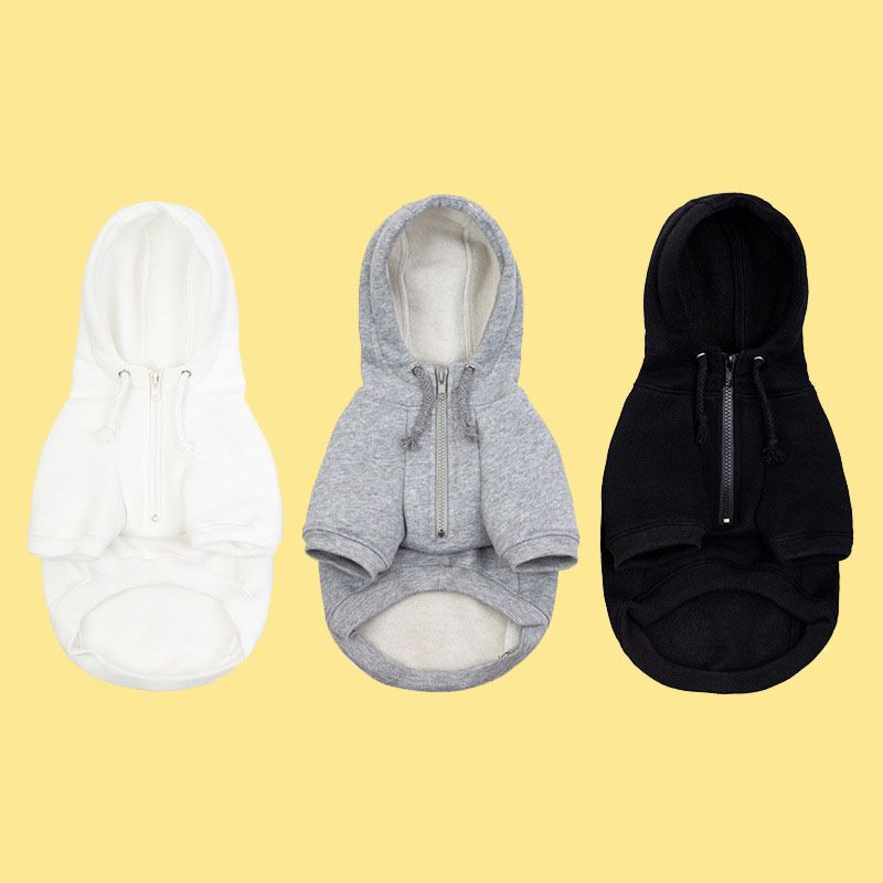 Peaktoppets Multi-Color Simply Soft Blank Dog Hoodie Ropa Para Perros Dog Sweater Pet Clothes