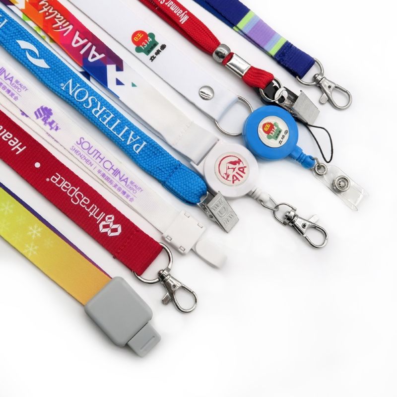 Personalised Holographic Lanyard String Jacquard Id Card Lanyard with Bottle Opener