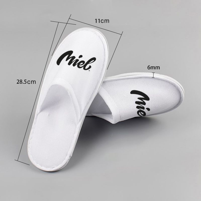 Personalized Design Sublimation Printing Polyester Hotel Slipper