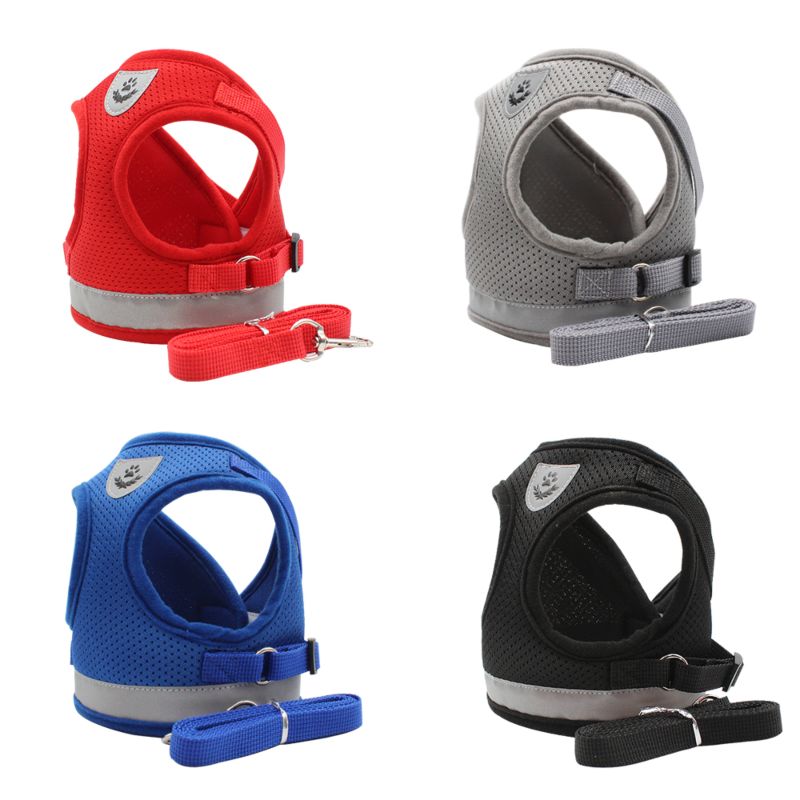 Personalized Reversible Adjustable Soft Easy Fit Pet Strap Dog Chest Harness Vest