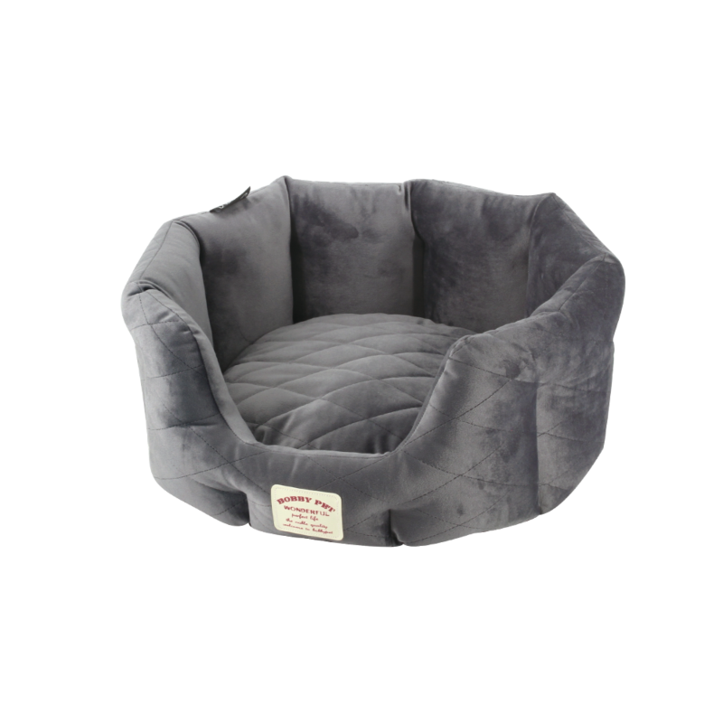 Pet Beds Accessories Dog Washable Warm Bed Pet Dog Luxury Grey Foldable Luxury Sofa Large Pet Circular Dog Bed